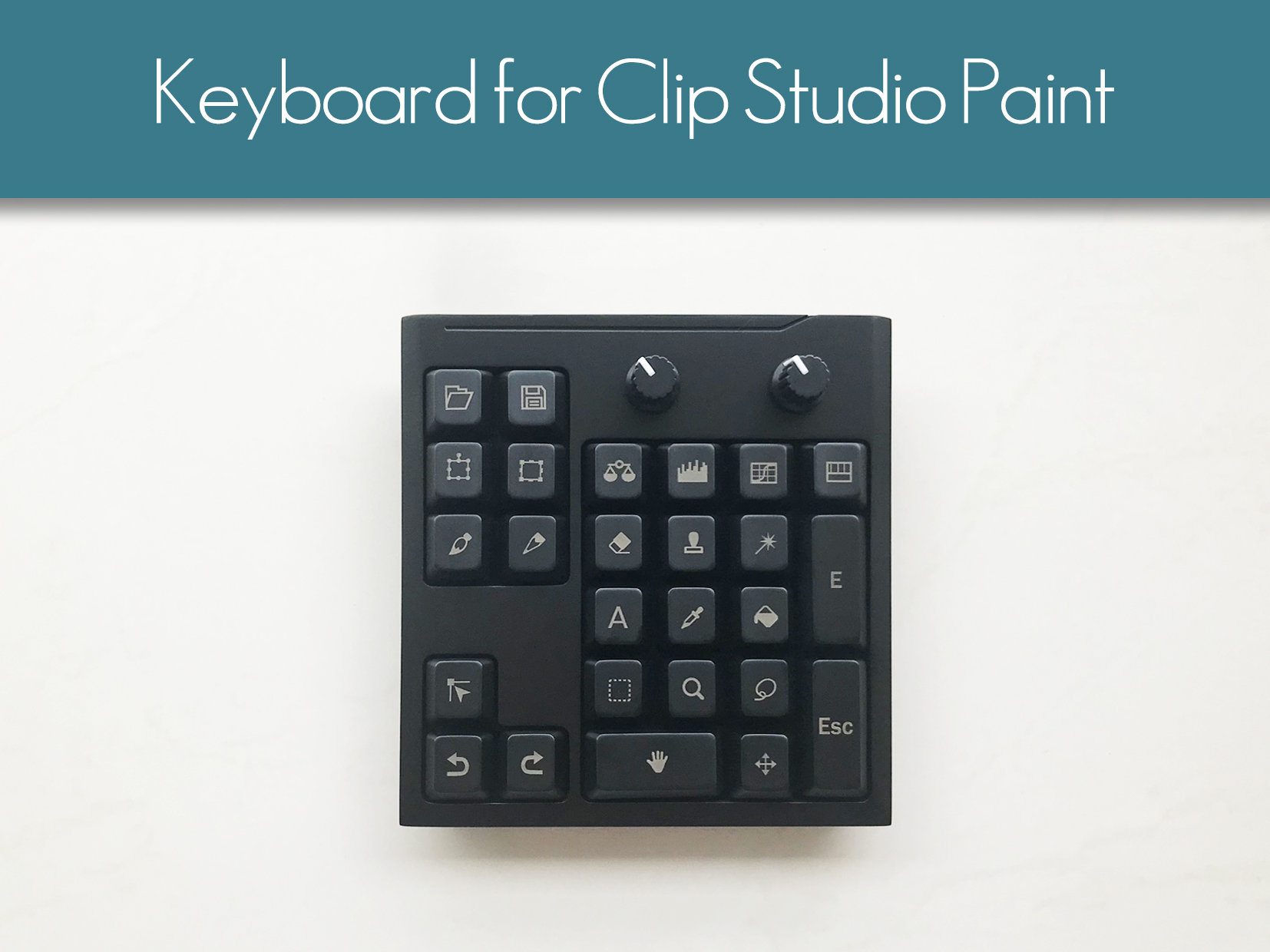 Keyboard Keypad Controller for Clip Studio Paint - Etsy