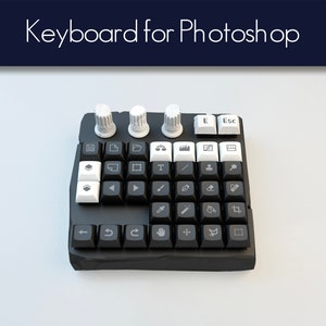 Antique Style Keyboard Keypad Shortcuts DIY for Photoshop