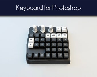 Antique Style Keyboard Keypad Shortcuts DIY for Photoshop