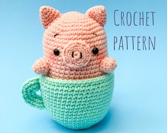 Teacup Piglet Crochet Pattern