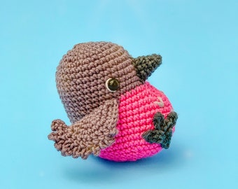 Pink Robin Crochet Pattern