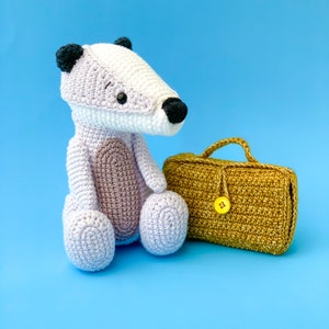 Bill the Badger Crochet Pattern image 4