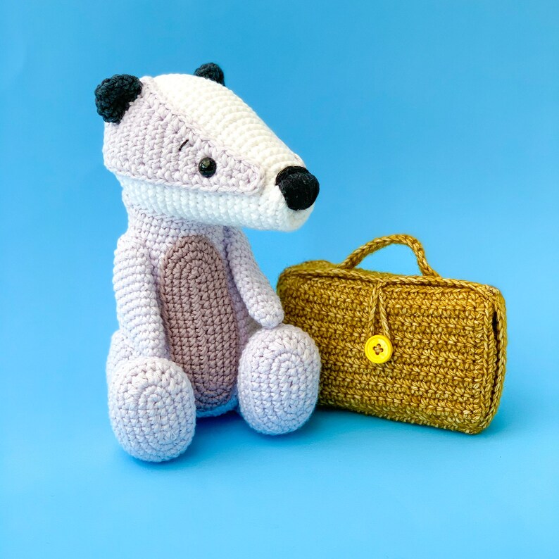 Bill the Badger Crochet Pattern image 4