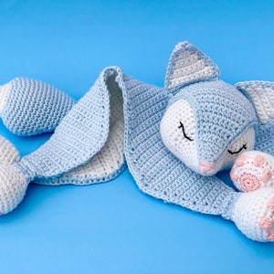 Freya the Arctic Fox Snuggler Crochet Pattern image 3