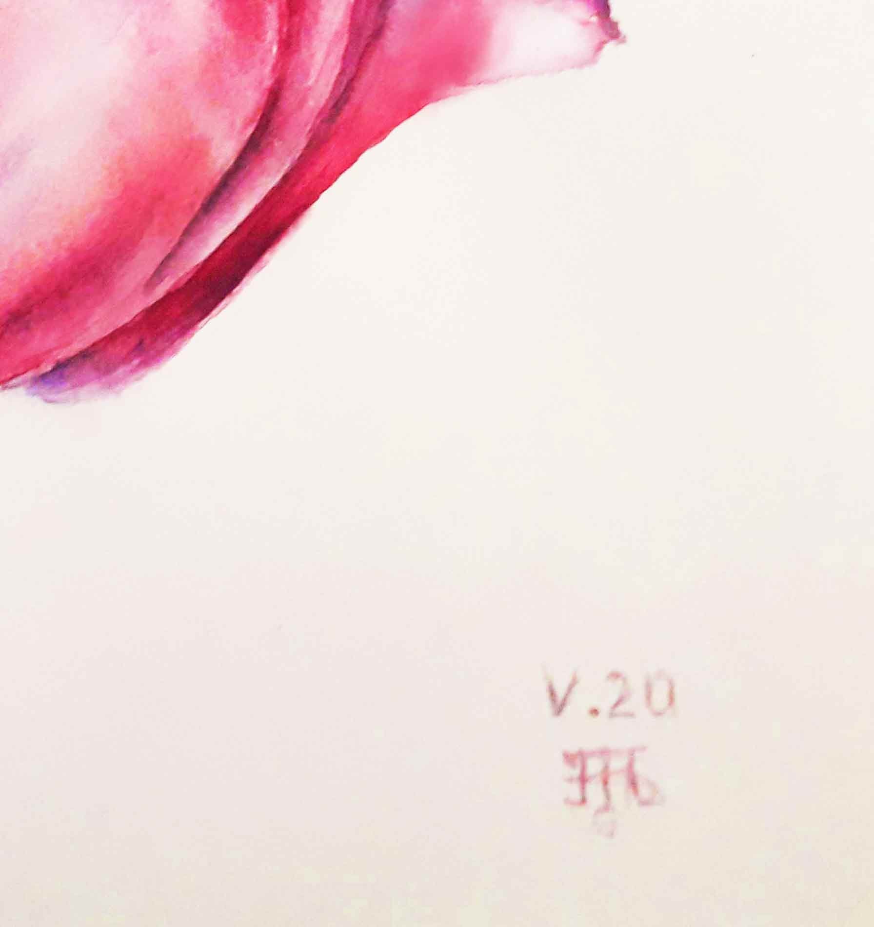 Tulip Wall Art. Flowers Original Watercolor Painting 10 X 10 Inch. - Etsy