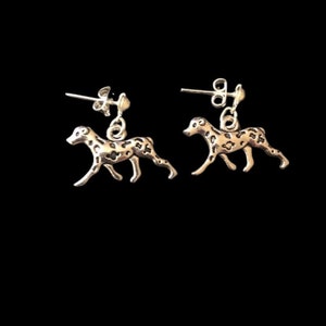 Dalmatian earrings Gifts for her Dog lover Dalmatian gifts Spotty dog jewellery Dalmatian stud earrings Dog mum gifts