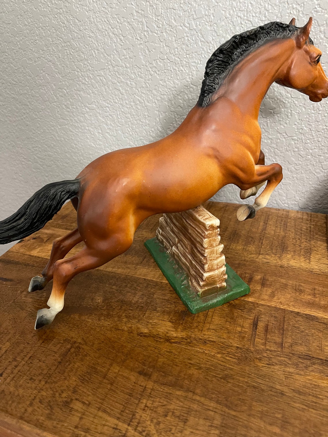 Breyer Jumping Horse vintage et mur Etsy