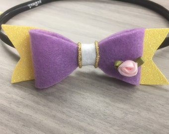 Rapunzel Running Headband, Running Costume, Custom by TrainLikeaPrincess, runDisney