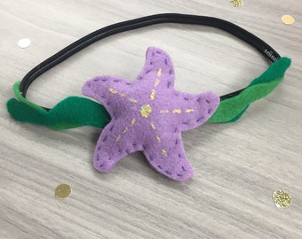 Little Mermaid Bow, Running Headband, Running Costume, Custom by TrainLikeaPrincess, runDisney