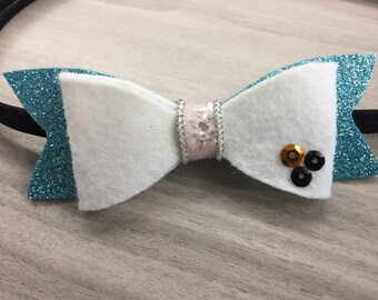 Frozen Running Headband, Running Costume, Custom by TrainLikeaPrincess, runDisney