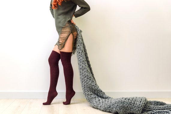 knee high sock leggings