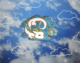 Leuke emaille pin draken