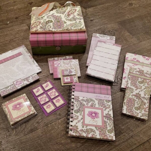 Laura Ashley Notepad Etsy