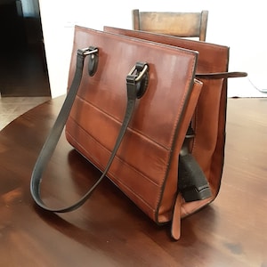 Leather Over the Shoulder Concealed Carry Handbag, Concealment Bag, CCW bag