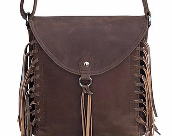 Leather CCW Bag Concealed Carry Bag Concealment Purse Western Crossbody Bag