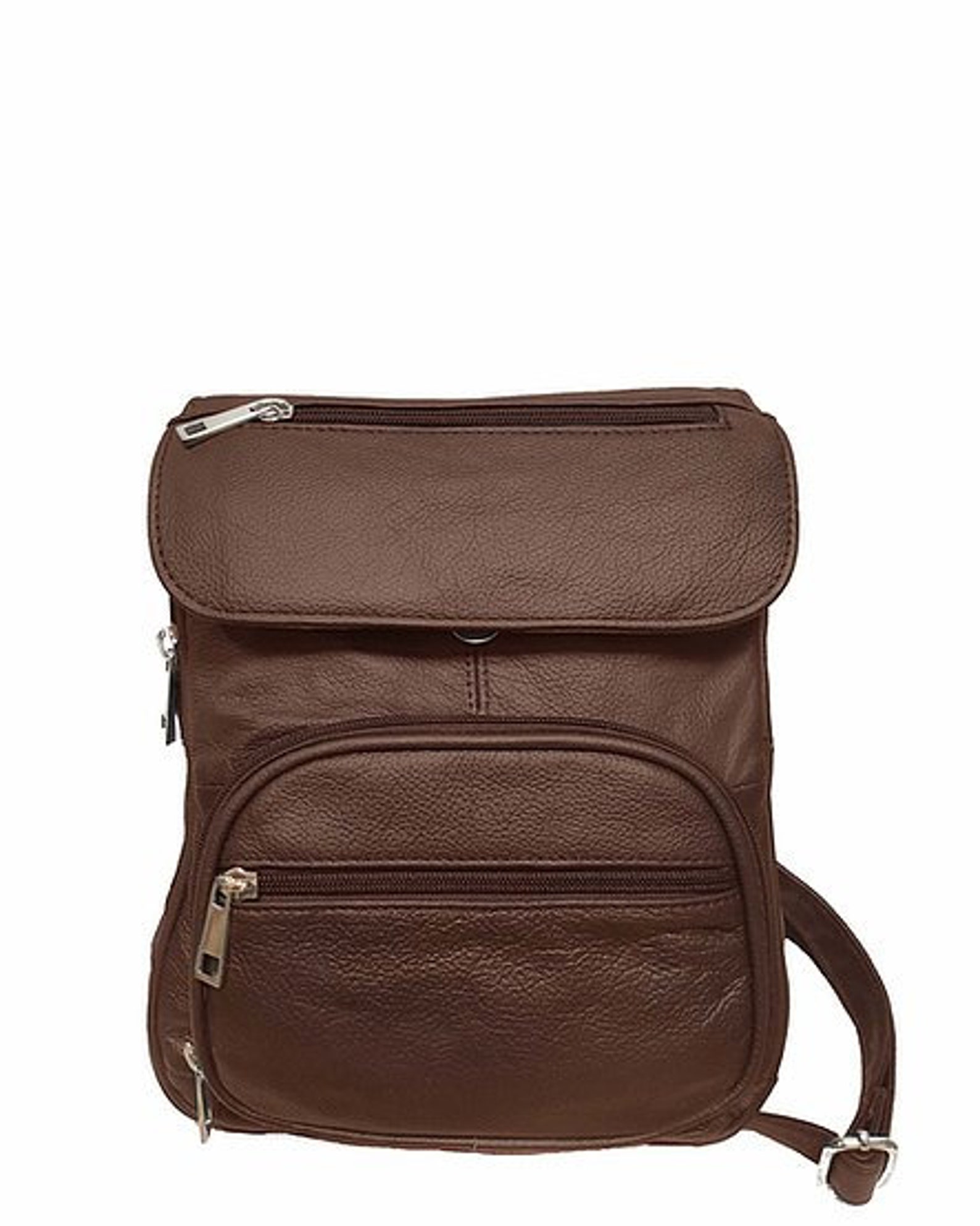 Leather Concealed Carry Backpack CCW Backpack Concealment Etsy