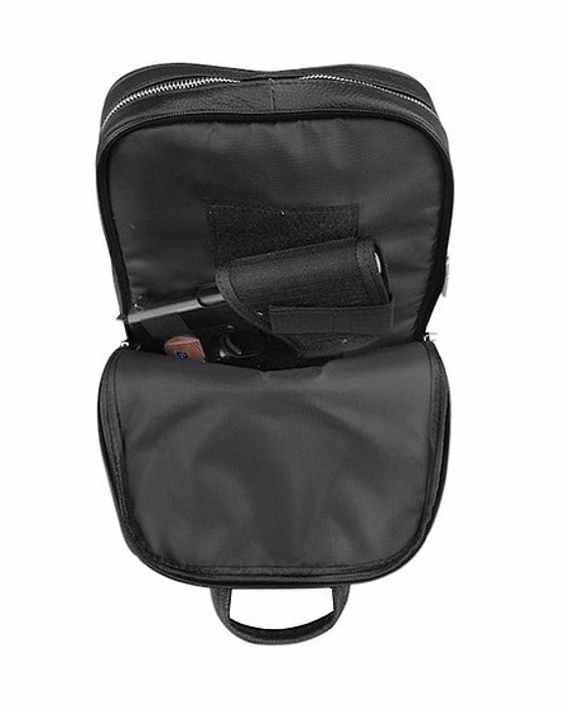 Leather Concealment Backpack Concealed Carry Backpack CCW Etsy