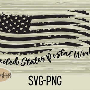 Postal Worker SVG PNG *Digital Download*