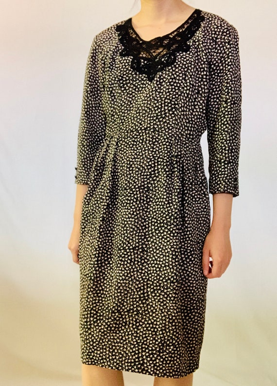 raina printed midi dress