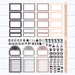 Nanowrimo Printable Planner Stickers Word Count Trackers Kit - Etsy