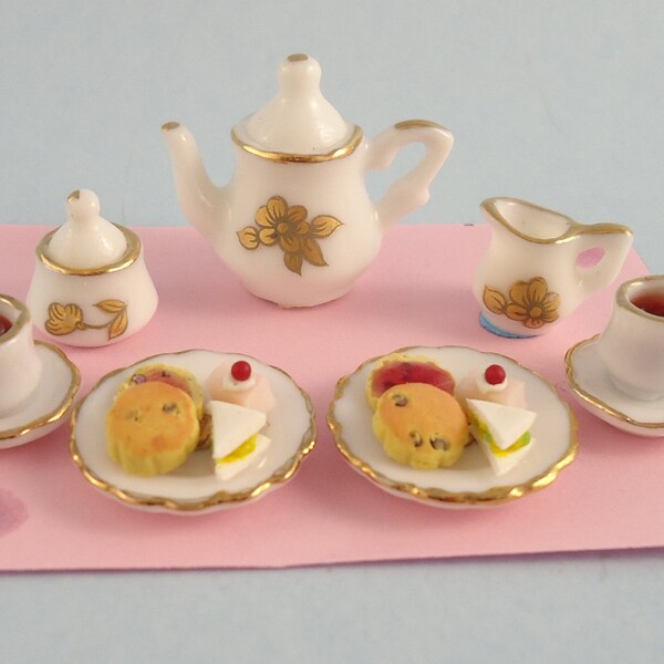 Dollhouse Tea Set Etsy