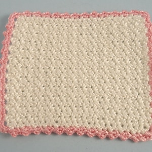 Dollhouse Miniature - Crocheted Baby Afghan