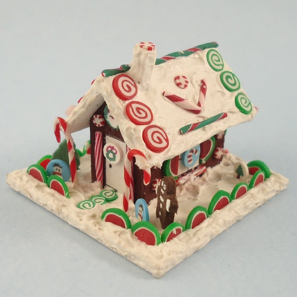 Miniature Gingerbread House Etsy