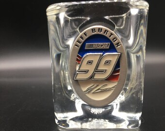 Nascar Jeff Burton Shot Glass