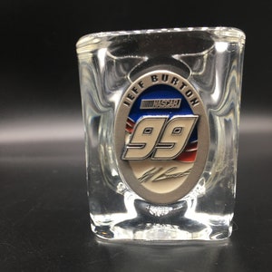 Nascar Jeff Burton Shot Glass