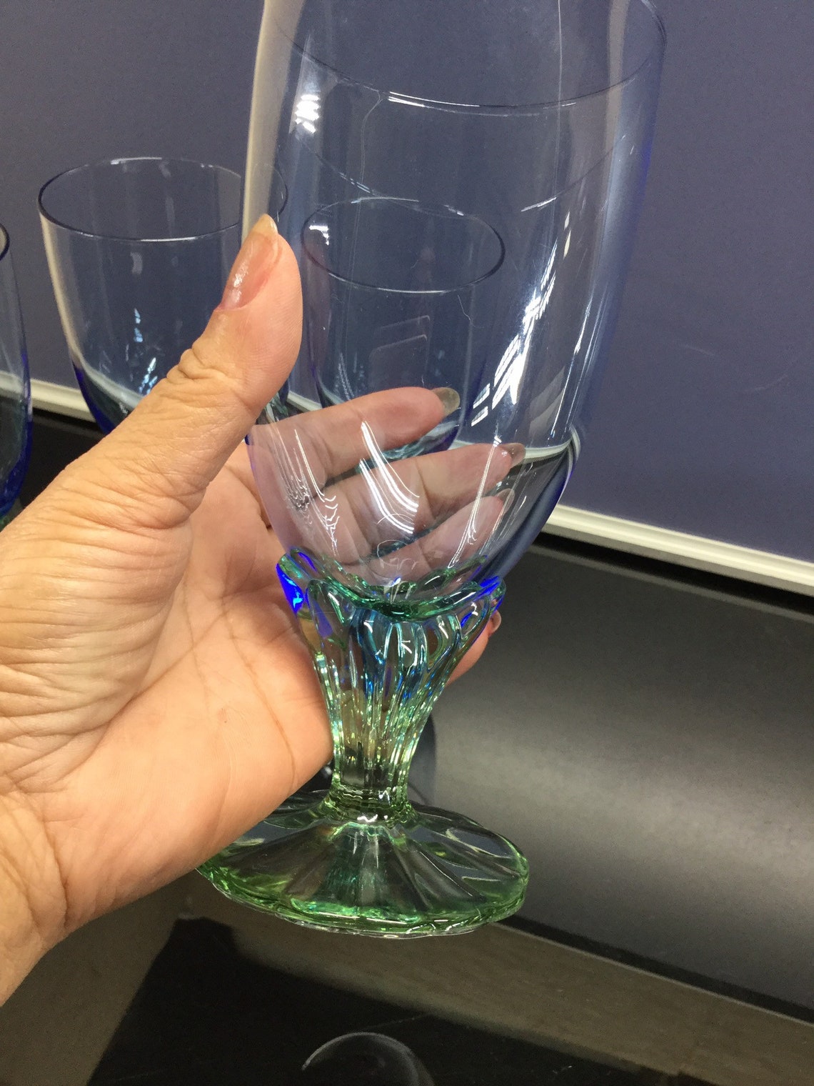 Bormioli Rocco Bahia design wine glasses Etsy