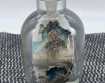 大きな中国製のガラス製嗅ぎタバコ瓶 - Etsy 日本