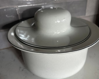 Swedish Vintage Terma Flameldfast Gustavsberg Pot; Fireproof