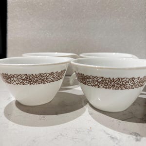 Vintage Corelle by CORNING  woodland floral Cups