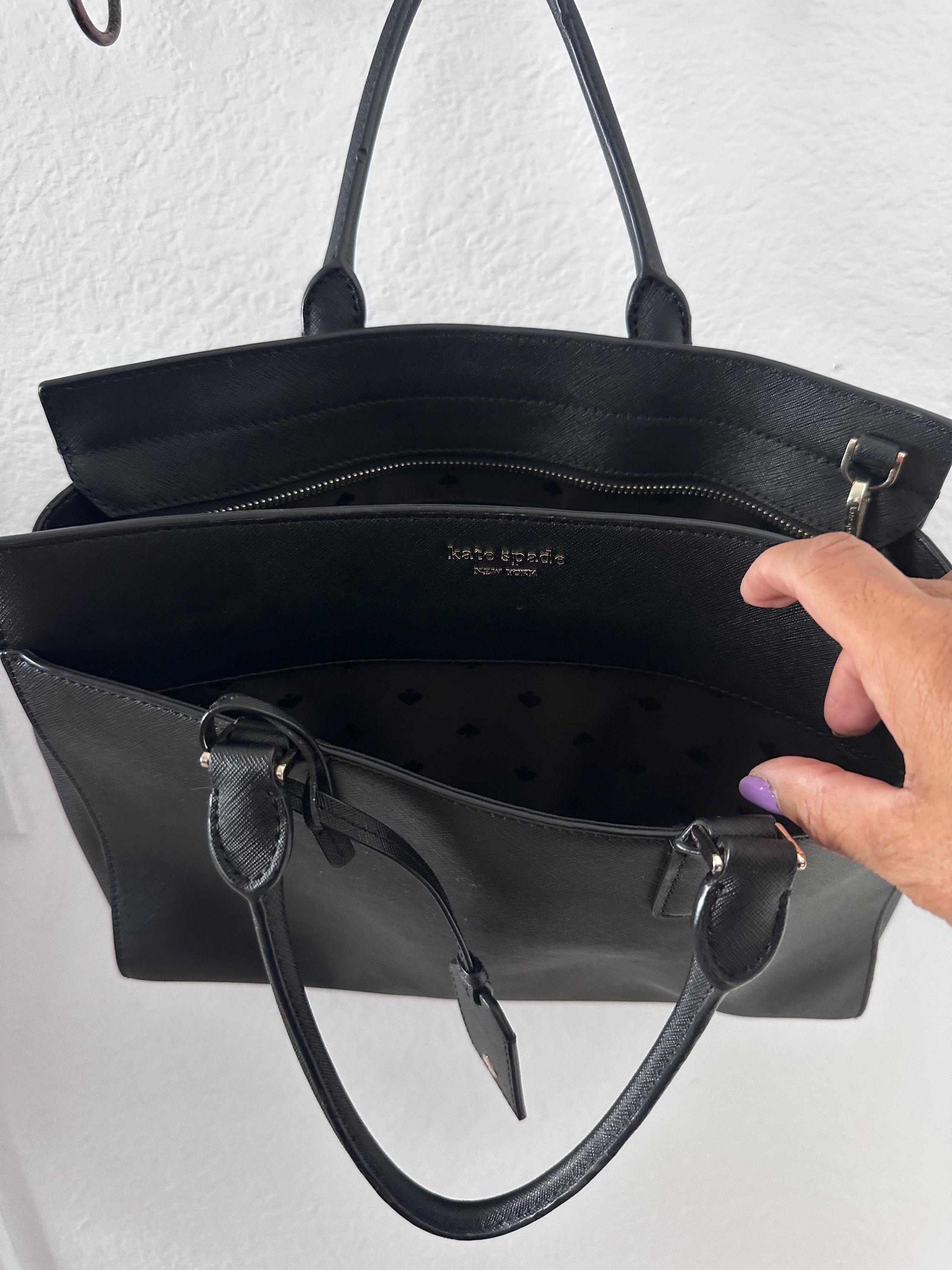 Kate Spade Cameron Satchel Black - Etsy Kate Spade | Medium Sized Cameron Satchel Crossbody Bag Black main image 0
