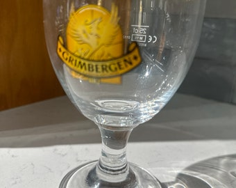 Vetro Per Birra Artigianale Bicchiere Da Birra Ufficiale Grimbergen | 50 Cl Per Birre Stile Belga - Design Autentico Bicchieri Da Birra