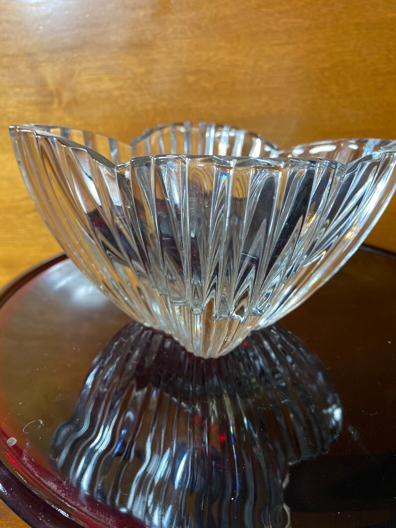 Mikasa Crystal Bowl 'lydia Pattern. Etsy