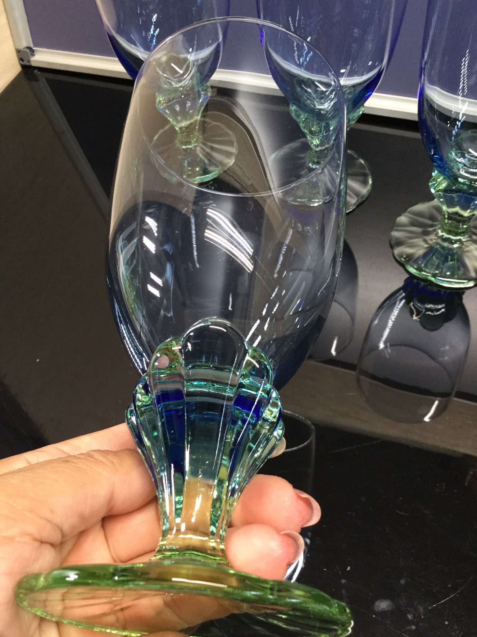 Bormioli Rocco Bahia design wine glasses Etsy