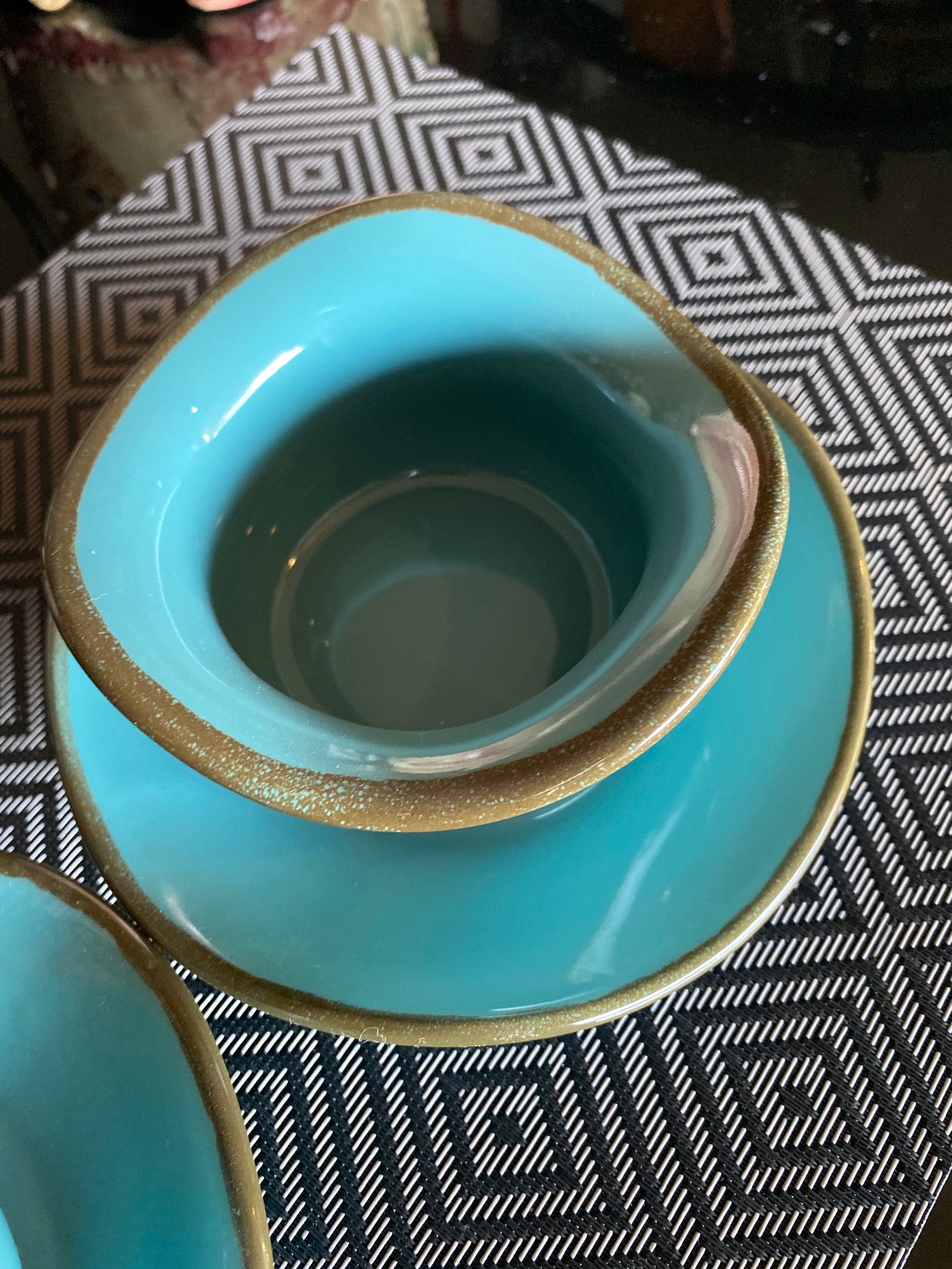 Südliches Leben zu Hause Mini Schalen und Untertasse | Etsy