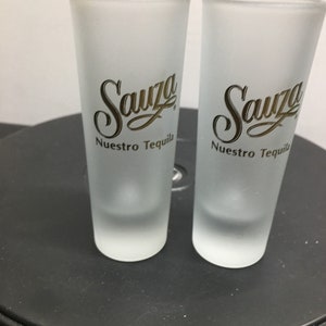 Sauza Nuestro Tequila shot glasses