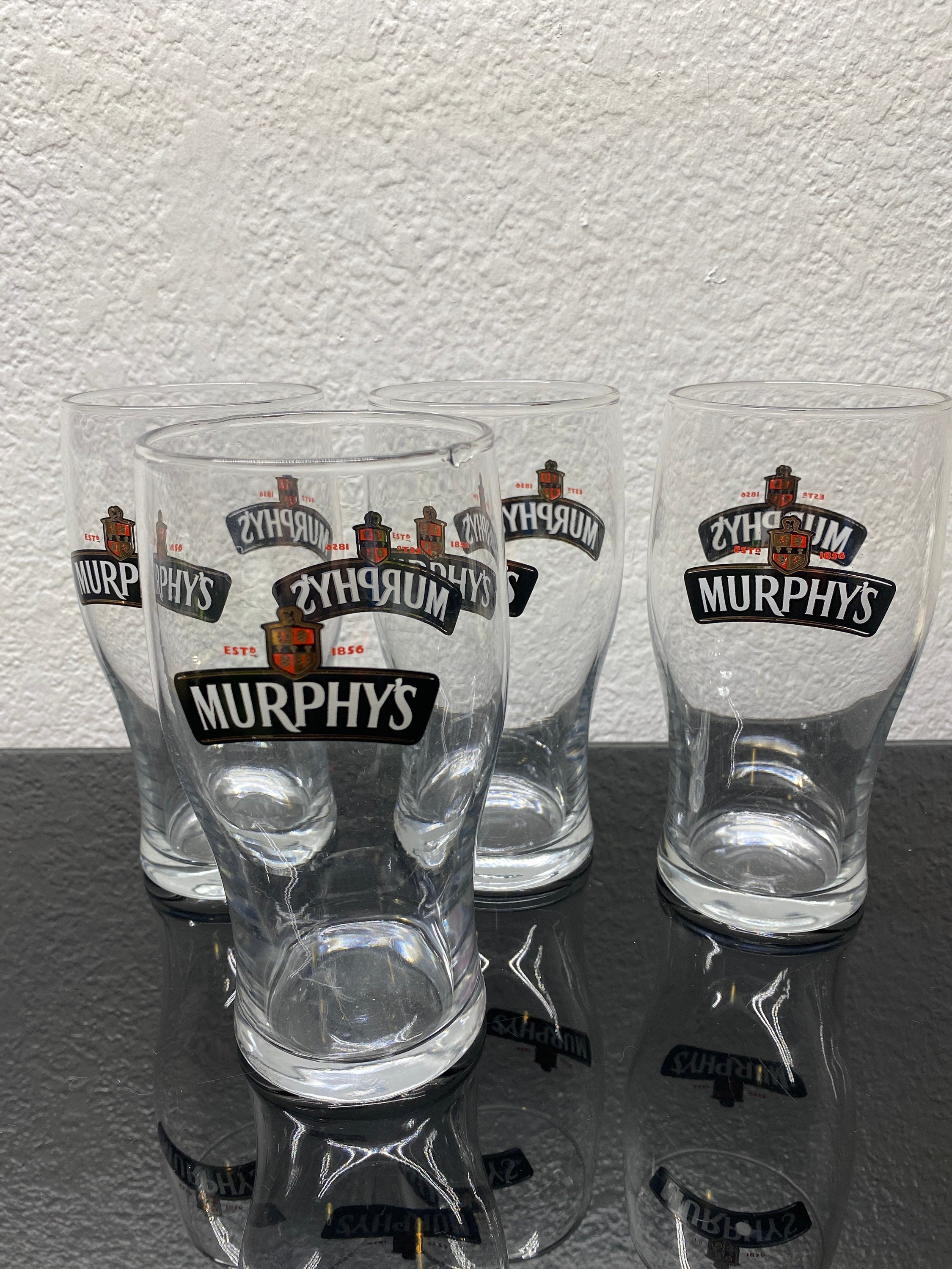Murphy's Irish Stout Beer Glass - Etsy