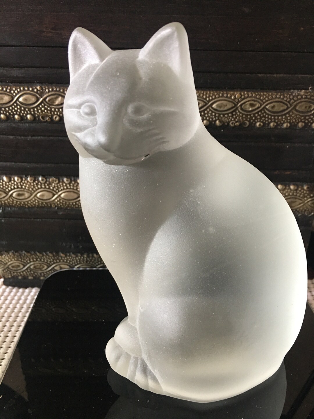 ⛰GlasFliesenmalerei 【Kätzchen】von M.Horn ⛰GlasFliesenmalerei 【Kätzchen】von M.Horn ⛰GlasFliesenmalerei