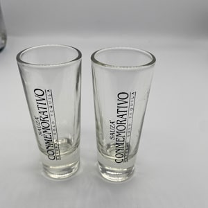 Sauza Conmemorativo tequila shooter shot glass