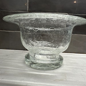 Vintage Handblown Italian Art Glass Bowl