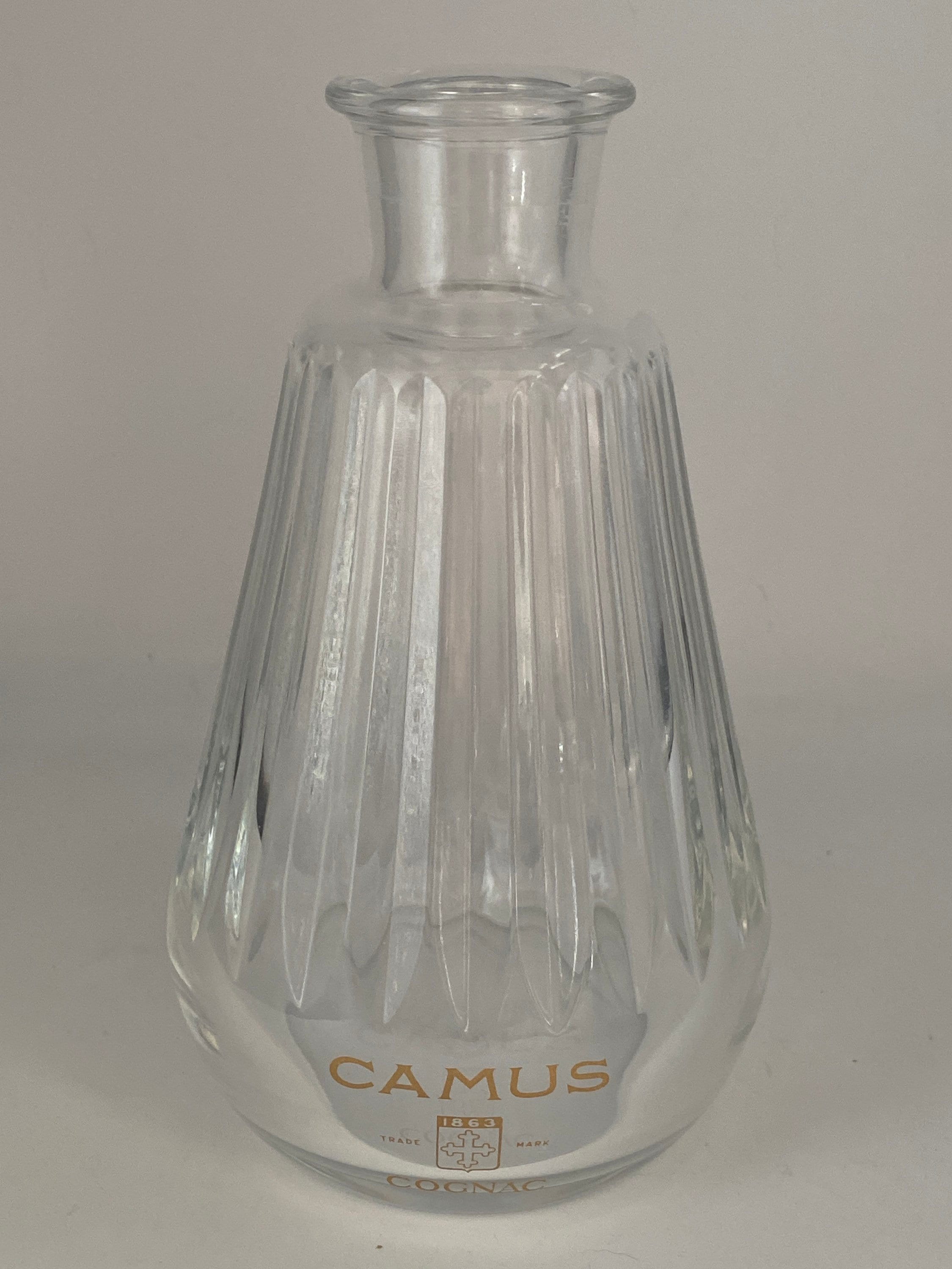 古酒CAMUS BACCA  CRYSTAL DECANTER Baccarat Camus Decanter With Stopper Piccadilly Cognac