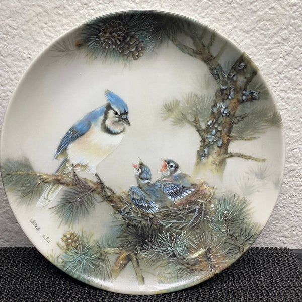 Vtg. Lena Liu Plate Collection “Morning Chorus”