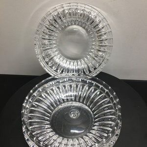 Gorham Lead Crystal Bowl/plates
