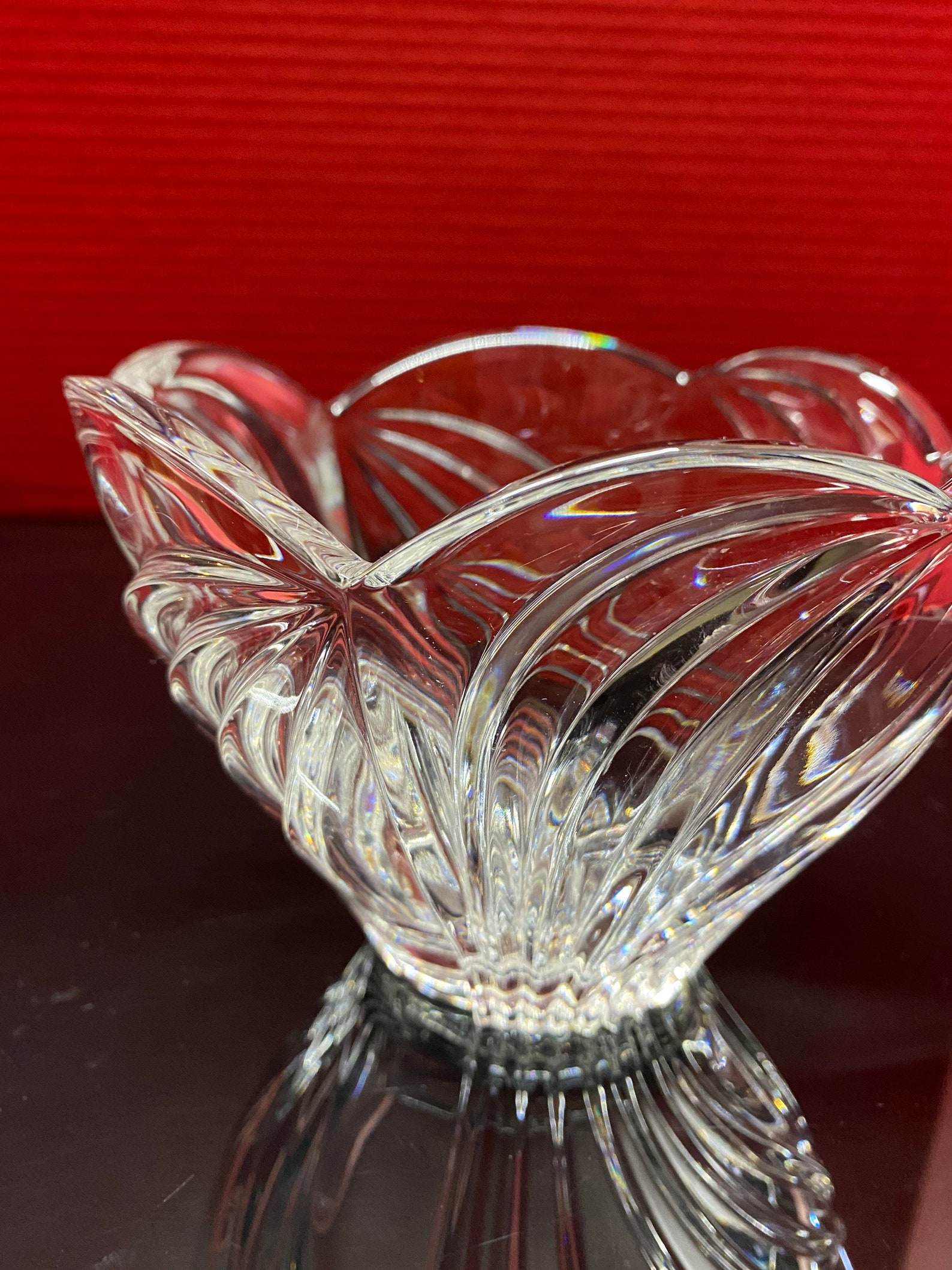 Lenox Crystal Medium Candy Dish Bowl Etsy