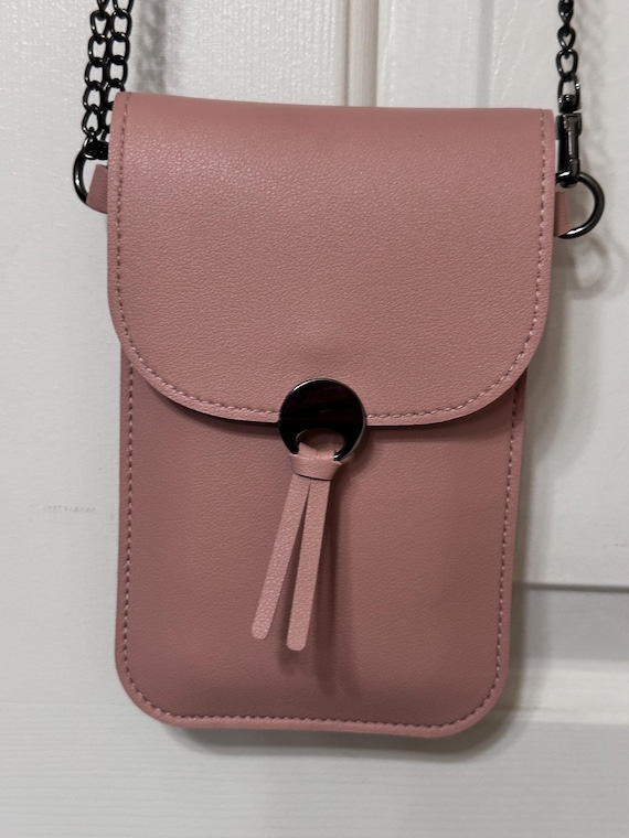 Touch screen cell phone purse