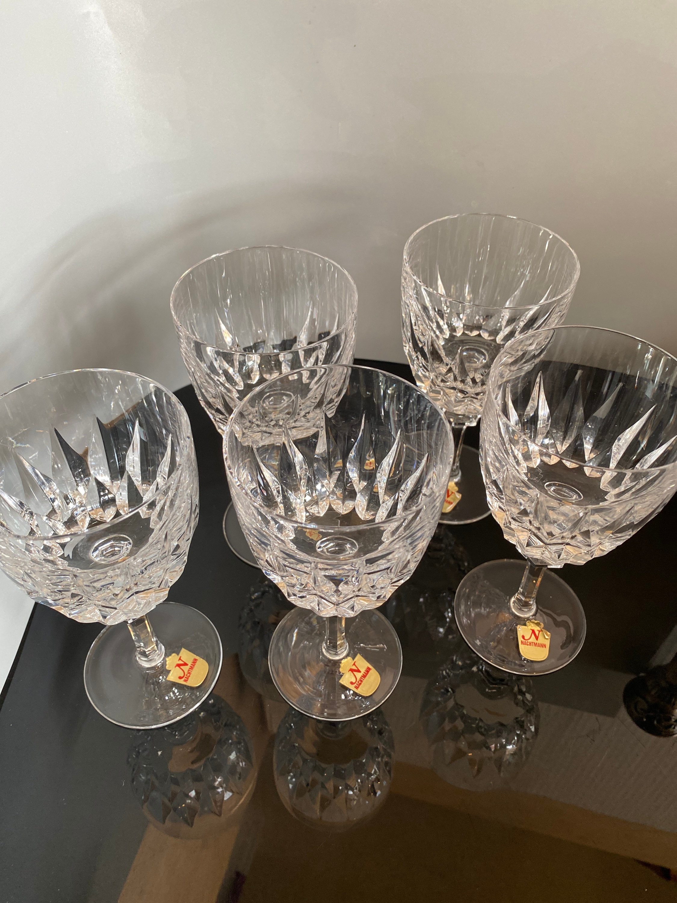 SAINT LOUIS MASSENET Verre A Vin Roemer Cristal Taille De Couleur