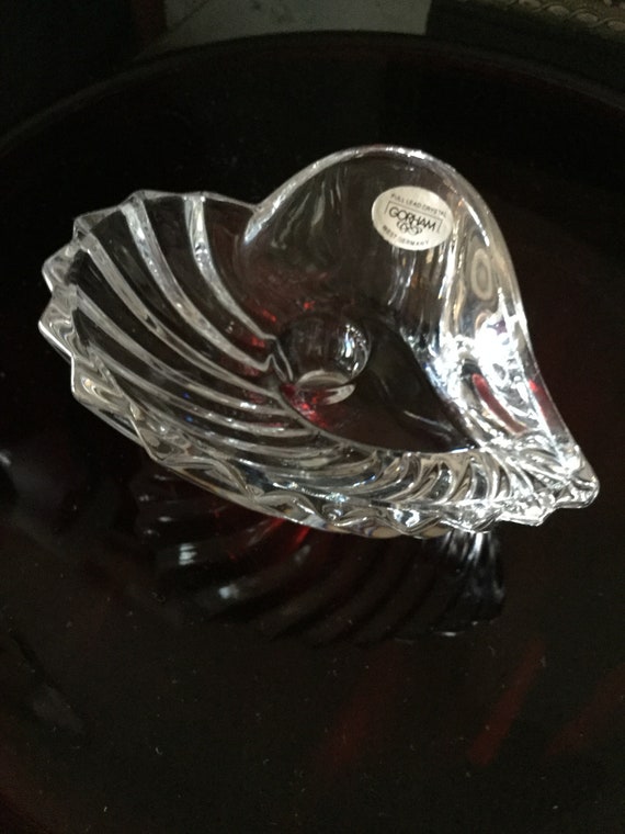 Gorham Crystal Candle Holder Etsy